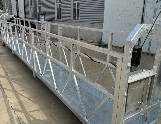 Andamios Colgantes Eléctricos para Proyectos Corporativos en Perú