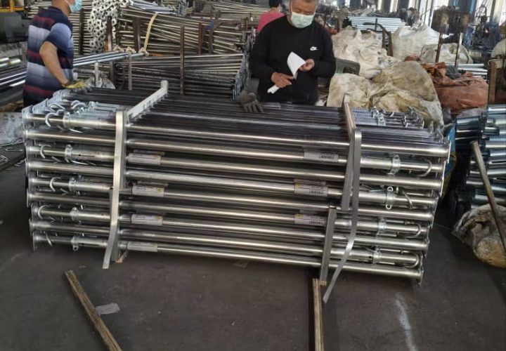 Puntales Galvanizados de Alta Resistencia para Encofrados